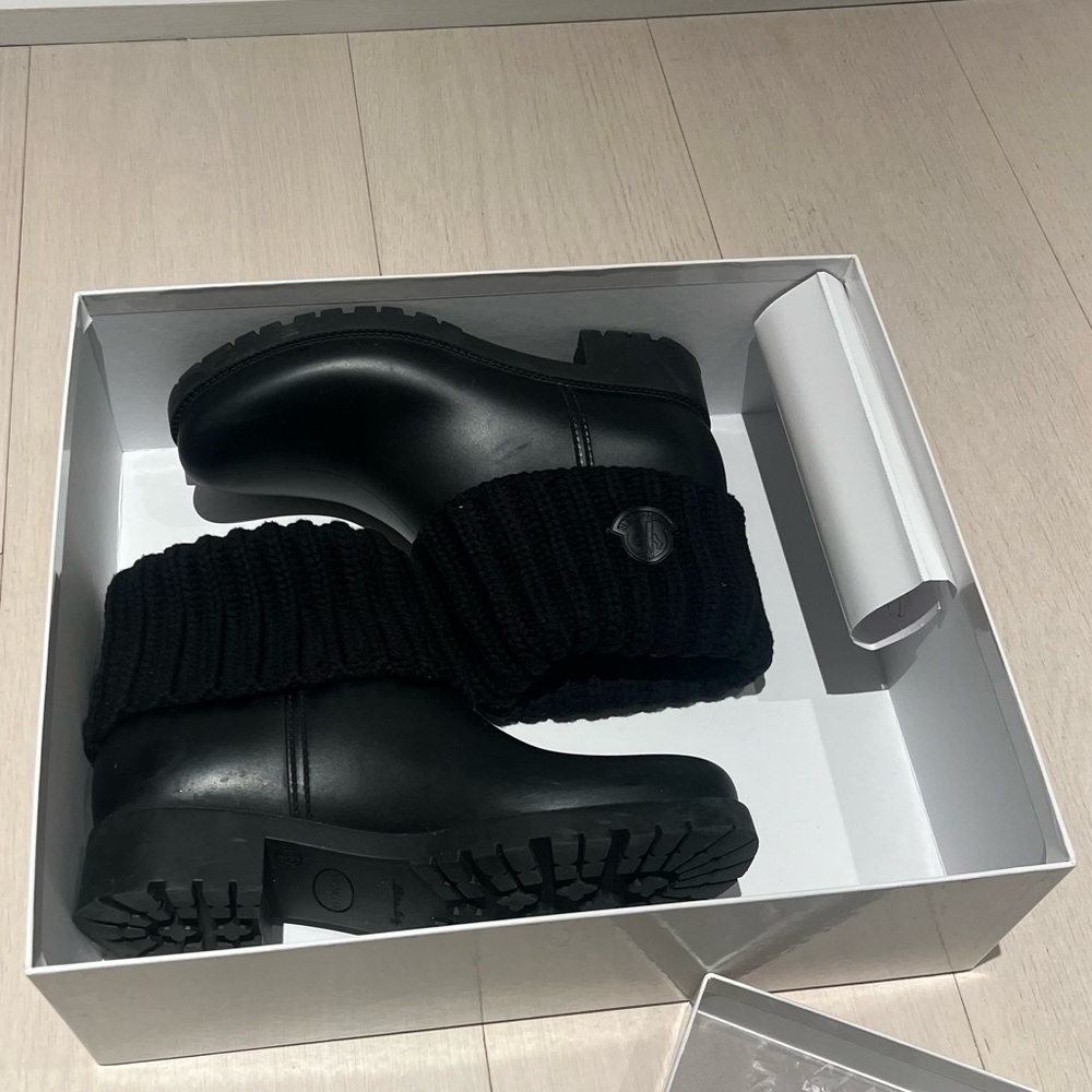 Moncler Ginette Rubber Rain / Snow Boots